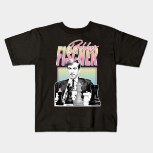 Bobby Fischer / Chess Legend Kids T-Shirt